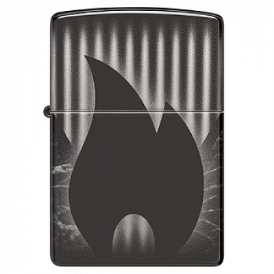 Зажигалка бензиновая Zippo (48738) Classic ZIPPO High Polish Black