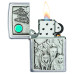 Зажигалка бензиновая Zippo (49295) Wolf Design