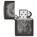 Зажигалка бензиновая Zippo (48914) Clown High Polish Black