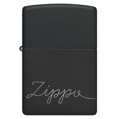 Зажигалка бензиновая Zippo (48979) Classic ZIPPO Black Matte