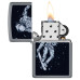 Зажигалка бензиновая Zippo (48644) Skateboarding Astronaut Flat Grey