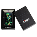 Зажигалка бензиновая Zippo (48761) Skeleton Design Black Light