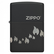 Зажигалка бензиновая Zippo (48980) Classic ZIPPO Black Matte