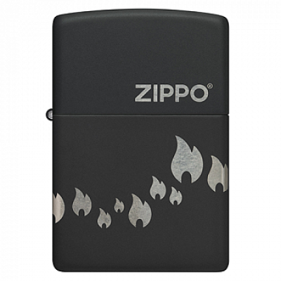 Зажигалка бензиновая Zippo (48980) Classic ZIPPO Black Matte
