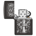 Зажигалка бензиновая Zippo (48762) Chess Design High Polish Black
