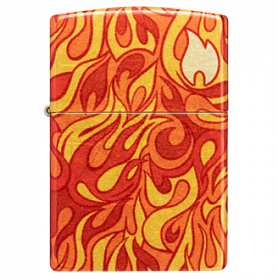 Зажигалка бензиновая Zippo (48981) Fire 540 Tumbled Brass