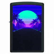 Зажигалка бензиновая Zippo (49809) Sunset Black