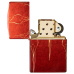 Зажигалка бензиновая Zippo (48510) Ombre Flames 540 Tumbled Brass