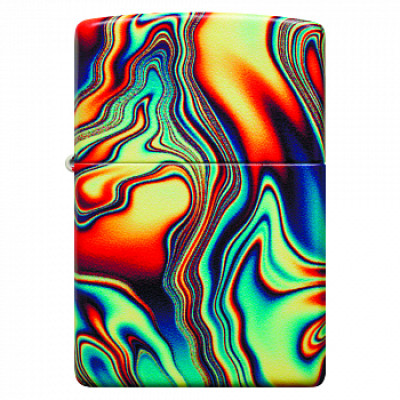 Зажигалка бензиновая Zippo (48612) Colorful Swirl