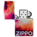 Зажигалка бензиновая Zippo (48982) ZIPPO Tie Dye 540 Tumbled Chrome