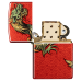 Зажигалка бензиновая Zippo (48513) Dragon Design 540 Tumbled Brass