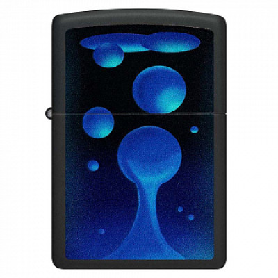 Зажигалка бензиновая Zippo (48675) Lava Lamp Black Light