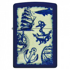 Зажигалка бензиновая Zippo (49774) Nautical Design
