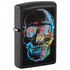 Зажигалка бензиновая Zippo (28042) Skull Design
