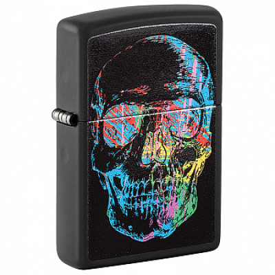 Зажигалка бензиновая Zippo (28042) Skull Design