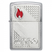Зажигалка бензиновая Zippo (48126) Classic ZIPPO Brushed Chrome