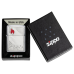 Зажигалка бензиновая Zippo (48126) Classic ZIPPO Brushed Chrome