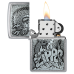 Зажигалка бензиновая Zippo (48902) Classic ZIPPO- Brushed Chrome