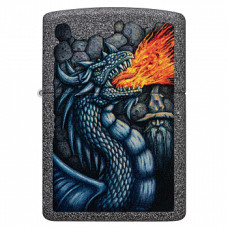 Зажигалка бензиновая Zippo (49776) Fiery Dragon