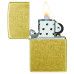 Зажигалка бензиновая Zippo (48267) Classic Street Brass