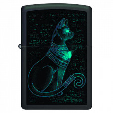 Зажигалка бензиновая Zippo (48582) Spiritual Cat