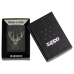 Зажигалка бензиновая Zippo (48385) Deer Black Matte