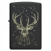 Зажигалка бензиновая Zippo (48385) Deer Black Matte