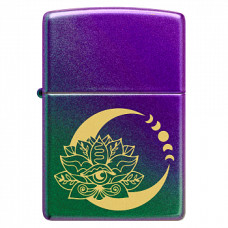 Зажигалка бензиновая Zippo (48587) Lotus Moon