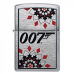 Зажигалка бензиновая Zippo (48734) James Bond™ Brushed Chrome
