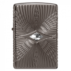 Зажигалка бензиновая Zippo (49291) Armor Black Ice