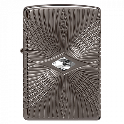 Зажигалка бензиновая Zippo (49291) Armor Black Ice