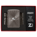 Зажигалка бензиновая Zippo (49291) Armor Black Ice