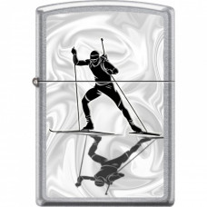 Зажигалка ZIPPO 207 Biathlon Street Chrome