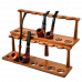  Деревянная подставка для трубок 207 для 14 трубок Brown