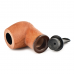  Трубка для табака Astra 132 Reverse Calabash Billiard Light Brown Blast без фильтра.