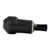  Трубка для табака Astra 1-327 Reverse Calabash Faceted Apple Morta Black Blast без фильтра.