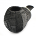  Трубка для табака Astra 1-327 Reverse Calabash Faceted Apple Morta Black Blast без фильтра.