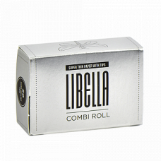 Бумага для самокруток Libella Super Thin Silver Combi Roll