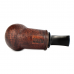  Трубка для табака Astra 163 Reverse Calabash Bent Apple Brown Blast без фильтра.