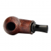 Трубка для табака Astra 163 Reverse Calabash Bent Apple Brown Blast без фильтра.