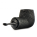  Трубка для табака Astra 235 Reverse Calabash Billiard Morta Black Blast без фильтра.