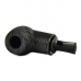  Трубка для табака Astra 235 Reverse Calabash Billiard Morta Black Blast без фильтра.