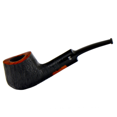 Трубка для табака Stanwell Brushed Rustic Black 11 фильтр 9 мм