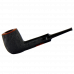 Трубка для табака Stanwell Brushed Rustic Black 13 фильтр 9 мм